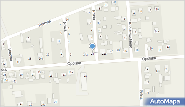 Kosorowice, Opolska, 24, mapa Kosorowice