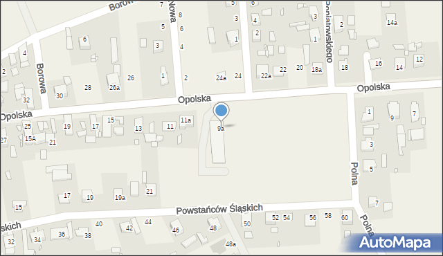 Kosorowice, Opolska, 9a, mapa Kosorowice