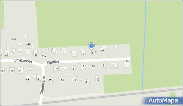 Kraków, Opałka Kazimierza Tadeusza, prof., 11, mapa Krakowa