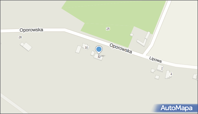 Kutno, Oporowska, 32, mapa Kutno