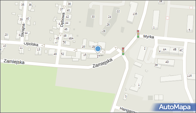 Legnica, Opolska, 17, mapa Legnicy