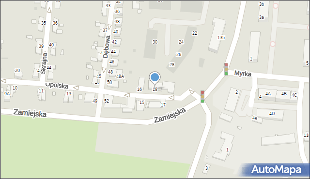 Legnica, Opolska, 18, mapa Legnicy