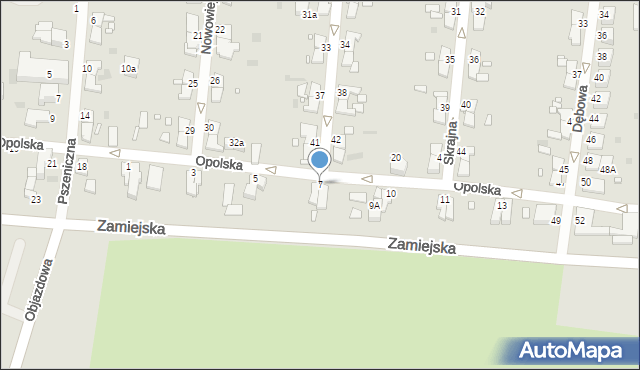 Legnica, Opolska, 7, mapa Legnicy