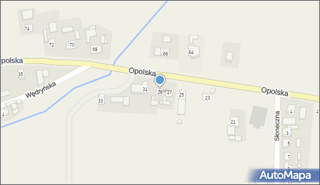 Łowoszów, Opolska, 29, mapa Łowoszów