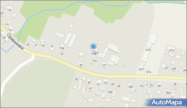 Nowa Słupia, Opatowska, 57B, mapa Nowa Słupia