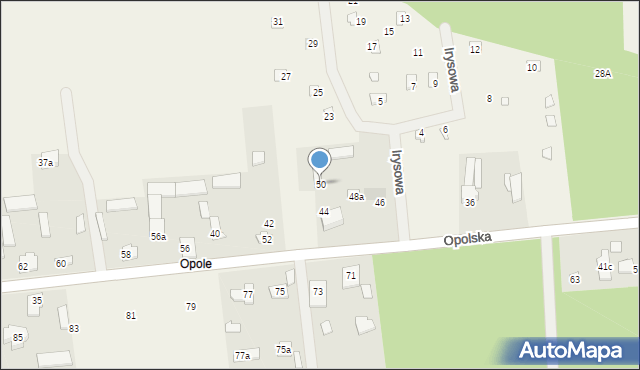 Nowe Załubice, Opolska, 50, mapa Nowe Załubice