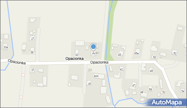 Opacionka, Opacionka, 77, mapa Opacionka