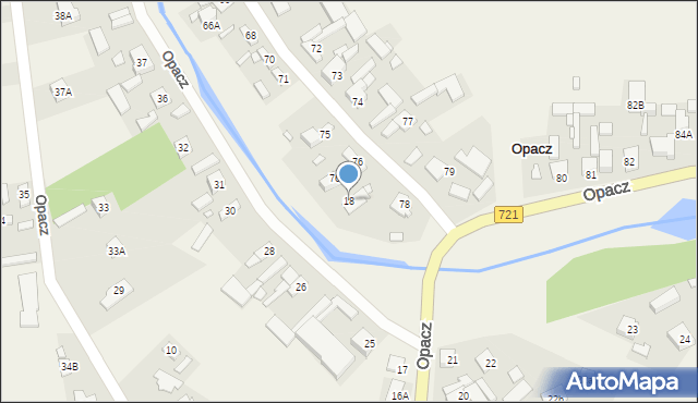 Opacz, Opacz, 18, mapa Opacz