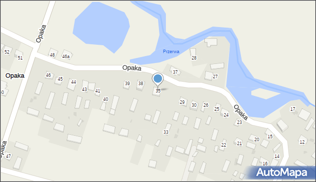 Opaka, Opaka, 35, mapa Opaka