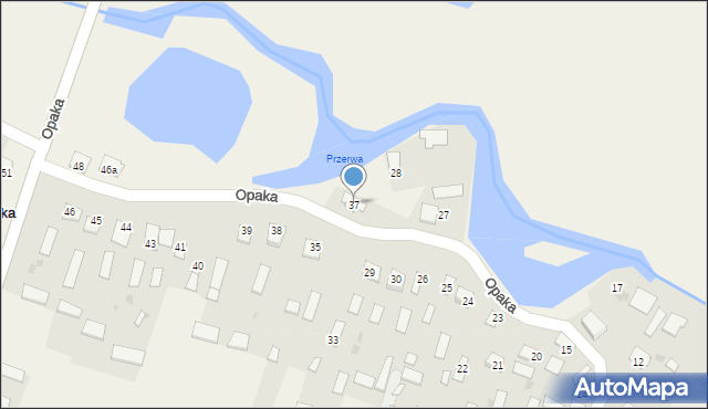 Opaka, Opaka, 37, mapa Opaka