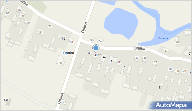 Opaka, Opaka, 45, mapa Opaka