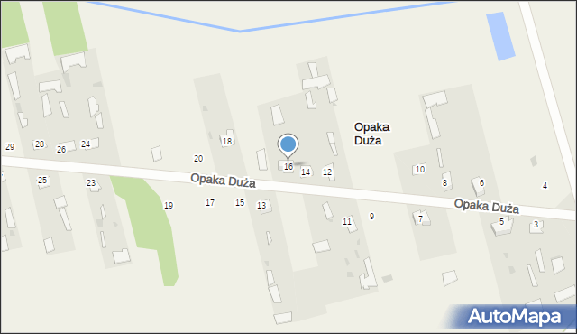 Opaka Duża, Opaka Duża, 16, mapa Opaka Duża