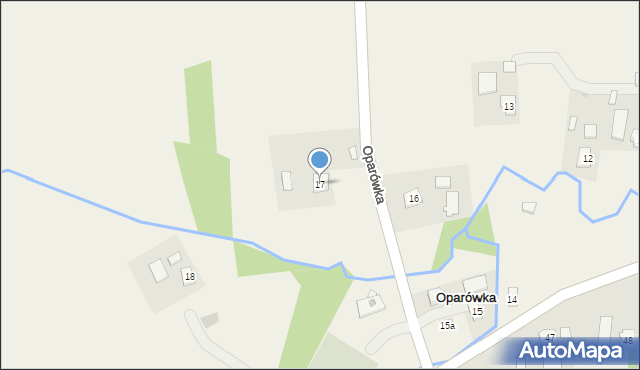 Oparówka, Oparówka, 17, mapa Oparówka