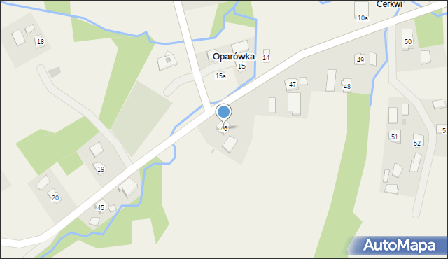 Oparówka, Oparówka, 46, mapa Oparówka