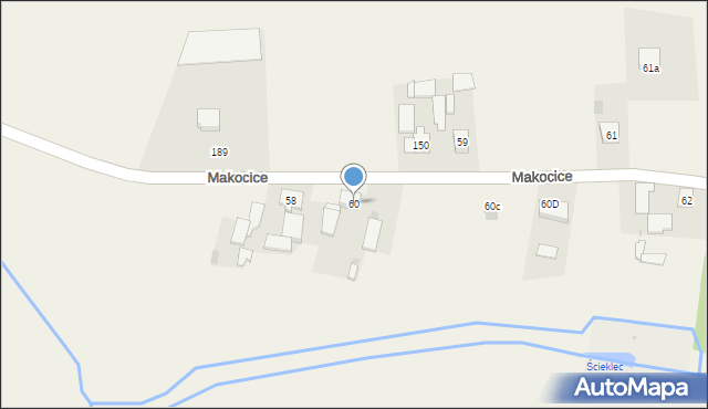 Opatkowice, Opatkowice, 60, mapa Opatkowice