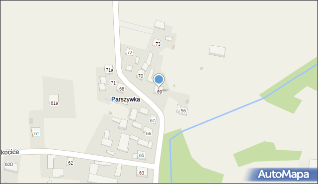 Opatkowice, Opatkowice, 69, mapa Opatkowice