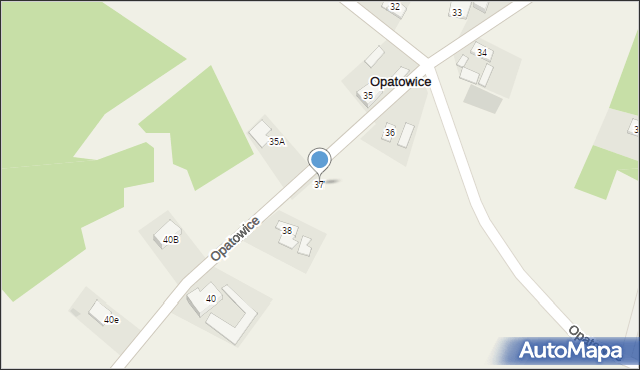 Opatowice, Opatowice, 37, mapa Opatowice