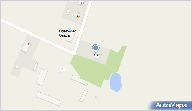 Opatówiec, Opatówiec, 11A, mapa Opatówiec