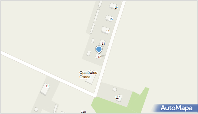 Opatówiec, Opatówiec, 12, mapa Opatówiec