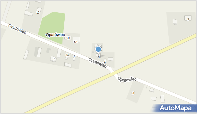 Opatówiec, Opatówiec, 5, mapa Opatówiec