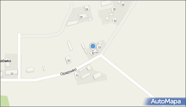 Opatówko, Opatówko, 32, mapa Opatówko