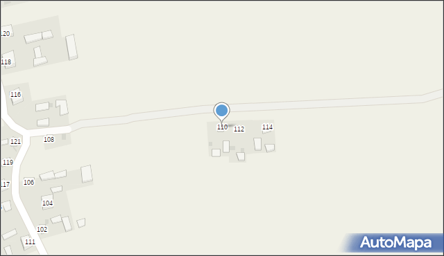 Opoczka Mała, Opoczka Mała, 110, mapa Opoczka Mała