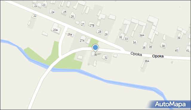 Opoka, Opoka, 30, mapa Opoka