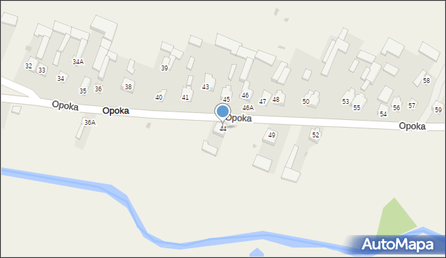 Opoka, Opoka, 44, mapa Opoka