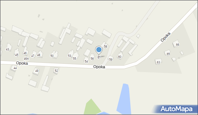 Opoka, Opoka, 57, mapa Opoka