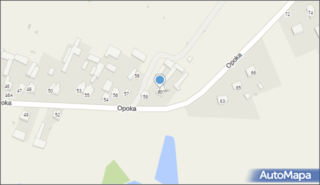 Opoka, Opoka, 60, mapa Opoka