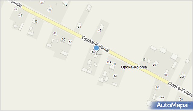 Opoka-Kolonia, Opoka-Kolonia, 56, mapa Opoka-Kolonia