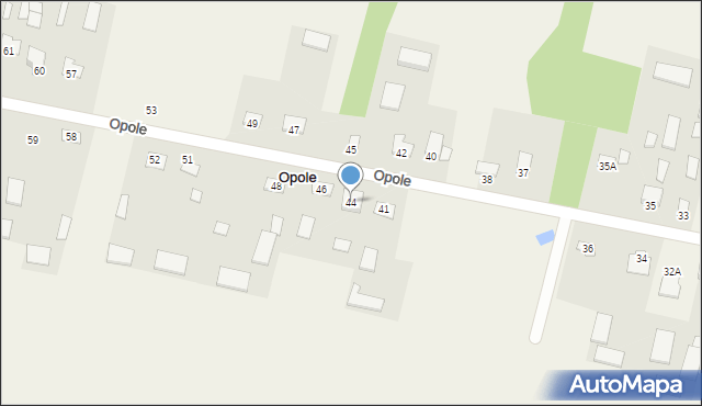 Opole, Opole, 44, mapa Opola