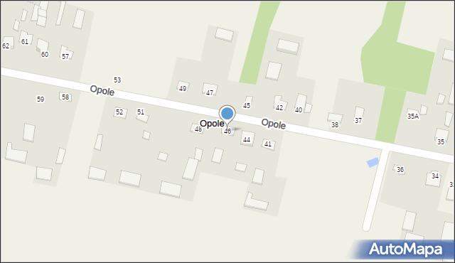 Opole, Opole, 46, mapa Opola