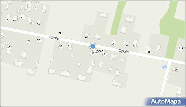 Opole, Opole, 48, mapa Opola