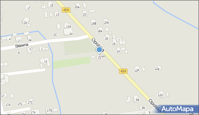 Opole, Opolska, 11, mapa Opola