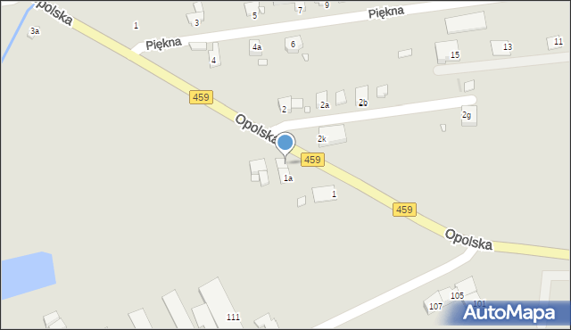 Opole, Opolska, 3, mapa Opola