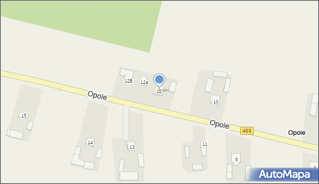 Opole, Opole, 12, mapa Opola