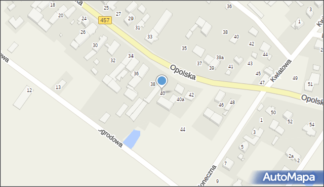 Pisarzowice, Opolska, 40, mapa Pisarzowice