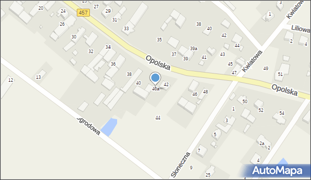 Pisarzowice, Opolska, 40a, mapa Pisarzowice