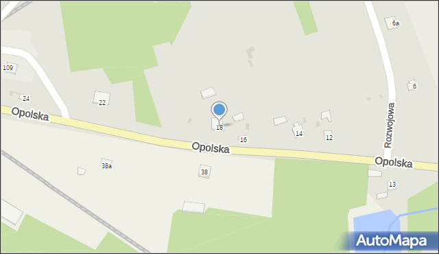 Poniatowa, Opolska, 18, mapa Poniatowa