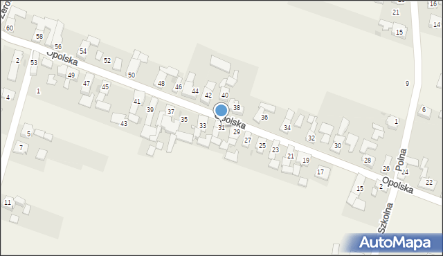 Racławiczki, Opolska, 31, mapa Racławiczki