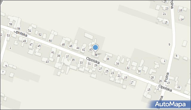 Racławiczki, Opolska, 38, mapa Racławiczki