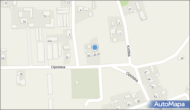 Radawie, Opolska, 41, mapa Radawie