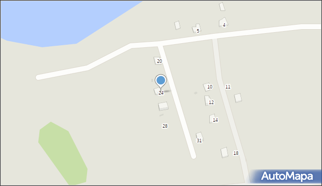 Rajgród, Opartowo, 24, mapa Rajgród