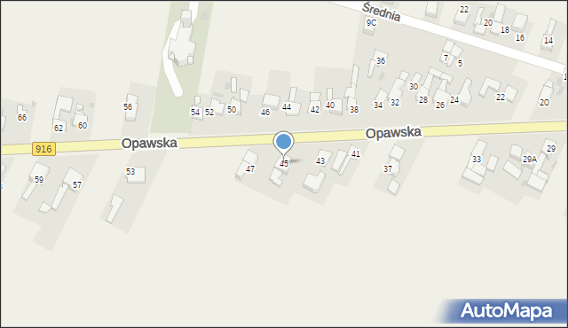 Samborowice, Opawska, 45, mapa Samborowice