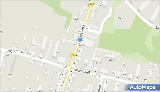 Staszów, Opatowska, 30, mapa Staszów