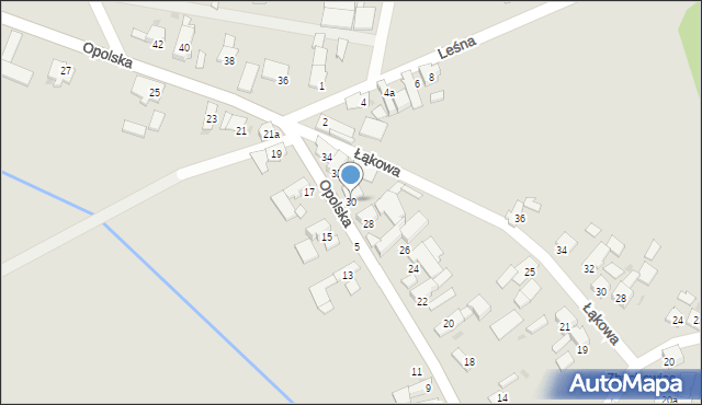 Strzeleczki, Opolska, 30, mapa Strzeleczki