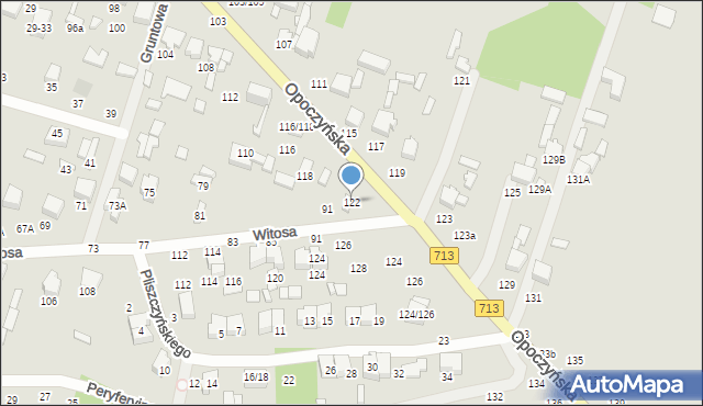 Tomaszów Mazowiecki, Opoczyńska, 122, mapa Tomaszów Mazowiecki