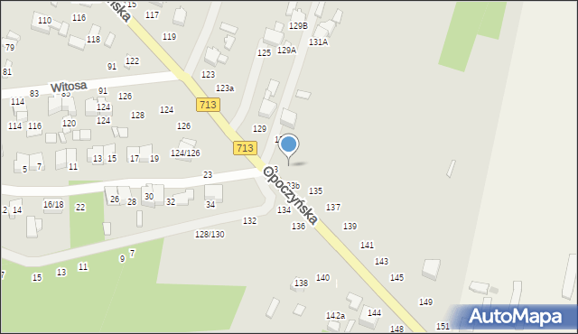 Tomaszów Mazowiecki, Opoczyńska, 133a, mapa Tomaszów Mazowiecki