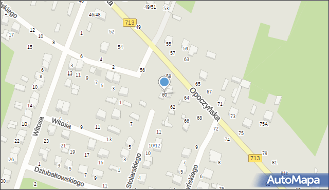 Tomaszów Mazowiecki, Opoczyńska, 60, mapa Tomaszów Mazowiecki